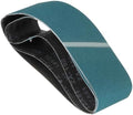 3 Pcs Sanding Belts 4 x 48 Inch 100 Grit Zirconia