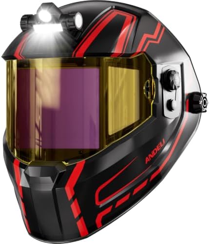ANDELI Auto Darkening Welding Helmet, Digital Display Control