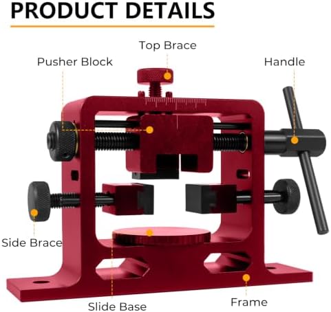 Heavy Duty Universal Sight Pusher Tool, Glock Sight Tool for Removing and Adjusting Front and Rear Sights on Glocks 19/43