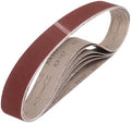 HARFINGTON 2 x 36 Inch Sanding Belts, 6 Pcs 240 Grits Aluminum Oxide