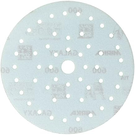 Mirka Sandpaper Galaxy Multifit 6 inch Grit 600 50 Discs