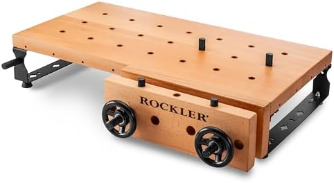 Rockler Handy Bench Portable Workbench with Moxon Vise