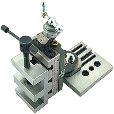 Mini Vertical Milling Slide with 2"/ 50 mm Mini Steel Vice & Base Mounting Plate - Direct Mounting on 7 x 14 Mini Lathe Machine