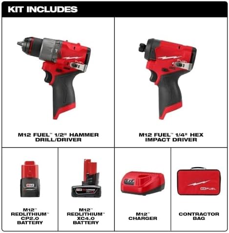 3497-22 for Milwaukee M12 2-Tool Combo Kit