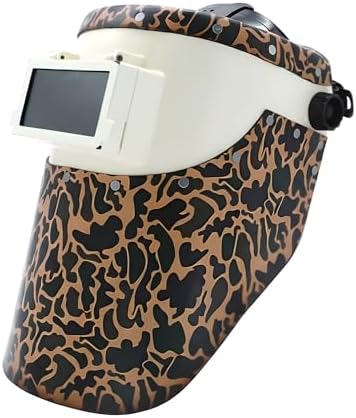 WoahBros Flip-Up Welding Helmet | Sugar Scoop Welding Hood | Fits 2x4 Cheater Lens (Not Included) | Duck Camo