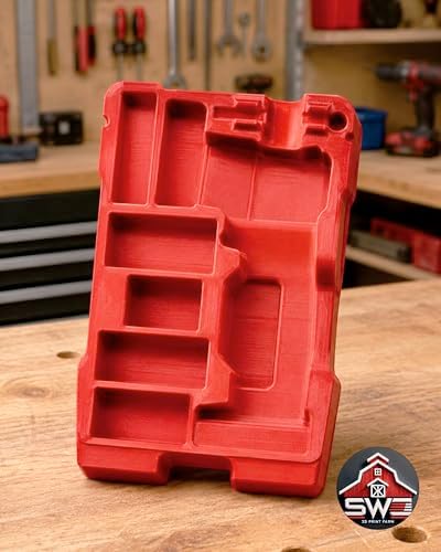 M12 FUEL Detail Sander 2531-20 Insert Organizer Compatible with Milwaukee Packout 48-22-8435