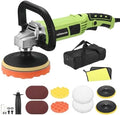 Buffer Polisher, 1600W 6 Inch/7 Inch Rotary Car Buffer Polisher Wax, 7 Variable Speed 1600-3500 RPM, Car Buffers and Polisher for Car, Boat Sanding and Polisher