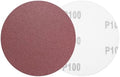 HARFINGTON 5 Pcs 5 Inch Sanding Discs 100 Grit Red Aluminum Oxide