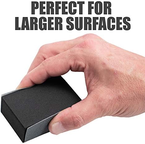 Micro-Mesh 9 Sanding Sheet Introductory Woodworkers Kit with a 2 inch by 3 inch Foam Sanding Block