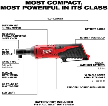 Milwaukee M12 FUEL 12-Volt Li-Ion Brushless Cordless Hammer Drill and Impact Driver Combo Kit (2-Tool) W/Free M12 3/8 in. Ratchet