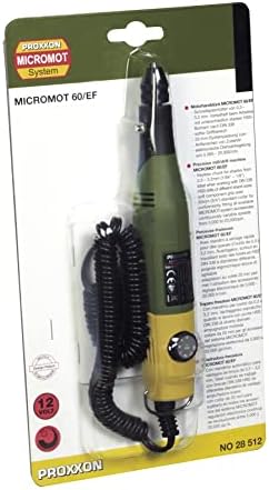 Proxxon 28512 12-Volt Micromot 60 EF Rotary Tool with Quick-Action Chuck