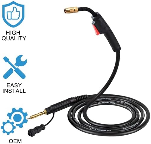 ZINGER MIG Welding Gun Torch fit 245926 Hobart Handler 190/210 MVP Mig Gun