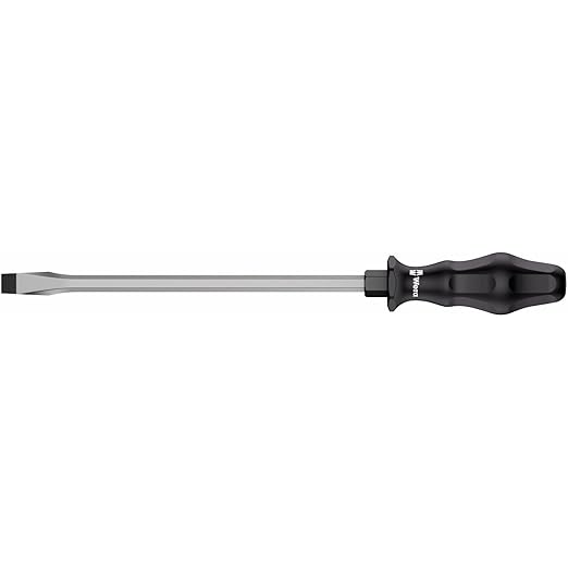 Wera 05018274001 Kraftform Plus 932 A Slotted Screwdriver, 14mm Head, 10" Blade Length
