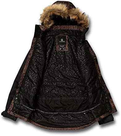 Volcom Women's Fawn Insulated Snowboard Ski Winter Hooded Jacket