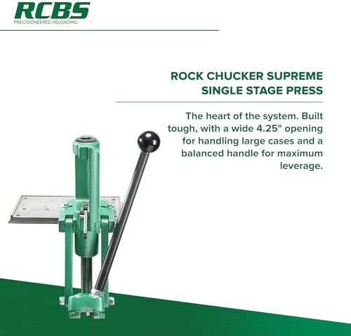 RCBS Rock Chucker Supreme Master Reloading Kit