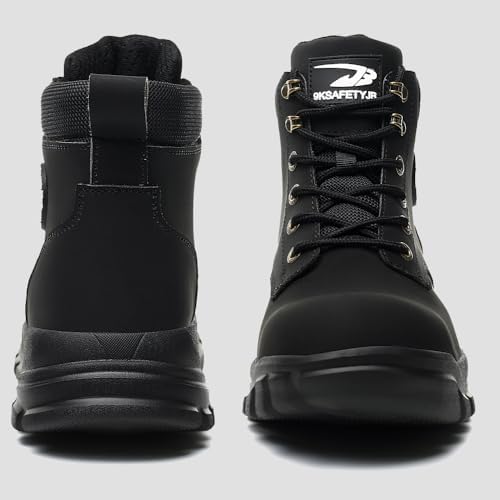 Steel Toe Boots for Women Men Waterproof Lightweight Safety Shoes