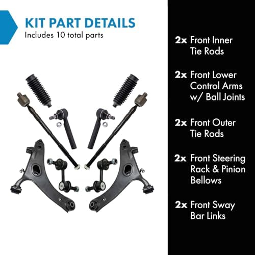 TRQ Front Steering & Suspension Kit