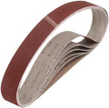 HARFINGTON 2 x 48 Inch Sanding Belts, 6 Pcs 100 Grits Aluminum Oxide