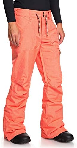 Roxy Women's Nadia Ski Pant – 10K Waterproof, Insulated, PFAS-Free, Adjustable Waist & Snow Gaiters