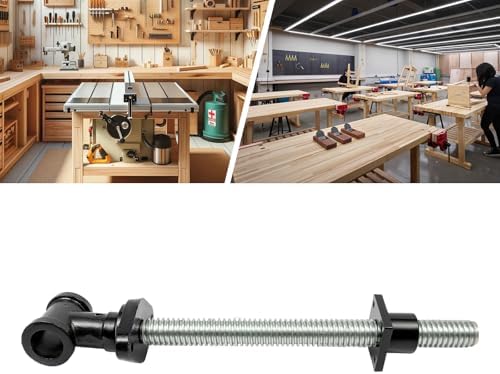 Vise Screw, DIY Vise Tool, Workbench Vise Screw, DIY Vise Tool,Solid Steel Main Screw with a Cast Iron Body Construction