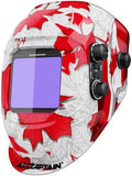 ARCCAPTAIN Auto Darkening Welding Helmet, 3.94"X3.66" Large Viewing Screen
