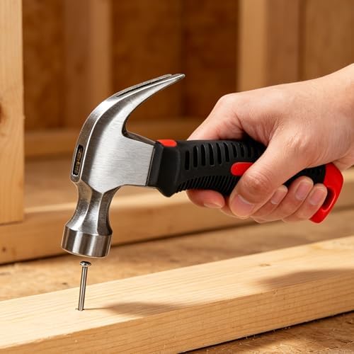 CARTMAN 150-Piece 8V Cordless Drill Hand Tool Set, Red Household Repair Kit