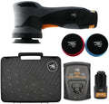 ShineMate EB213 10.8 Volt Cordless Mini Rotary Polisher Kit | Precision Correction for Tight Areas | Brushless Direct Drive Torque | Battery Charger Case Included | 6 Speed 700 to 2500 RPM | 3 Inches