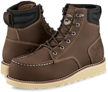 Irish Setter Pipestone 6" Unisex Steel Toe Work Boot