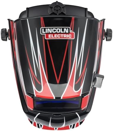 Lincoln Electric Fierce Welding Helmet, Red, K3063-1