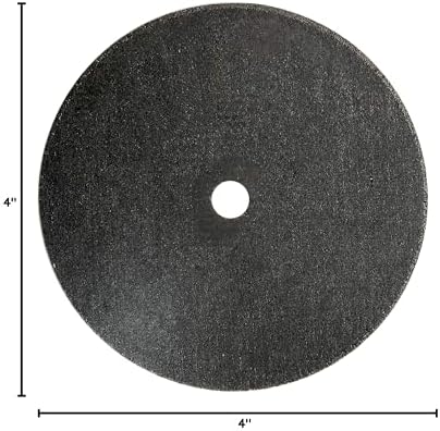 Weiler 57070 4-Inch Cutting Wheel, Tiger AO Steel/Metal Long Life, Performance Cutting, 0.035" A60T Type 1 3/8" Arbor (Pack of 25)