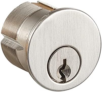 Mortise Cylinder Fit Mortise Door Lock with 1-1/8" in Satin SS Finish