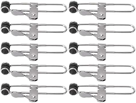 20PCS Lever Action Grid Clamp Installation Ceiling Clamps Tile 10Pcs Fastener Clamp Holding Devices