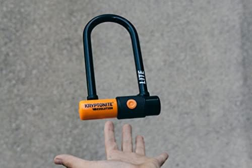 Kryptonite Evolution Lite Mini-6 Bike U-Lock, Lightweight Bicycle U Lock