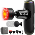 BOB AND BRAD Q2 Ultra Max Mini Massage Gun, Deep Tissue Back Handheld Massager with Infrared Heat Therapy, 5-11mm Amplitude, FSA Approved Portable Percussion Muscle Massager Gun Fathers Day HSA