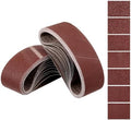 20 Pcs Sanding Belts 3 x 18 Inch 40/60/80/120/150/240/400 Grit