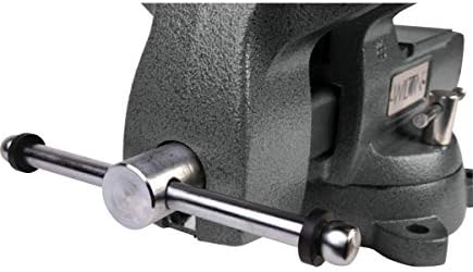 Wilton Mechanics Bench Vise, 8" Jaw Width, 8-1/4" Jaw Opening, 4-3/4" Throat (Model 748A)