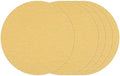 25Pcs Sanding Discs 8In 40Grit Hook and Loop Sandpapers Yellow