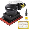 Non-Vacuum Orbital Air Sander, Mini Jitterbug Sander 3 in x 4 in 1/8 in Orbit 12,000 Max OPM with 1 Extra Hook-Loop Pad (3 x 4 in)