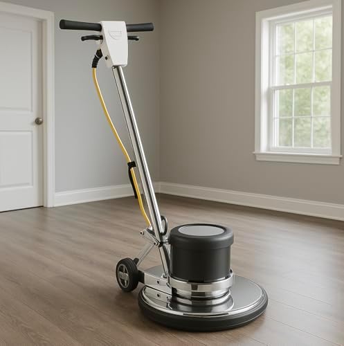 20" Dual Speed Rotary Floor Machine – Commercial Floor Buffer & Polisher, 175/320 RPM, Heavy-Duty Cleaning Equipment