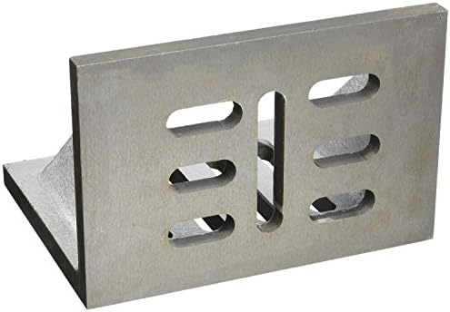 HHIP 3402-0310 10" x 8" x 6" Slotted Angle Plate, Webbed