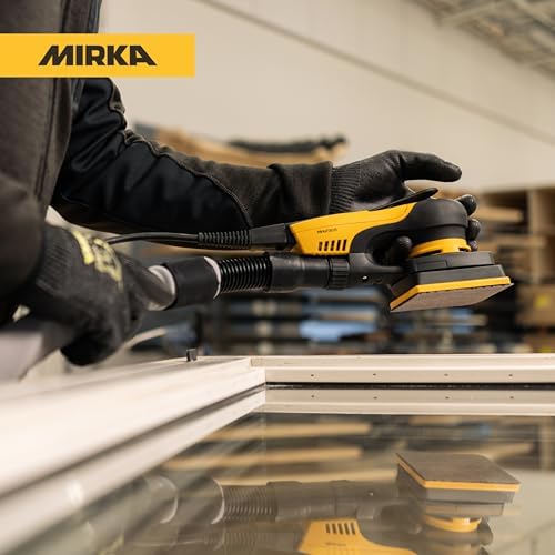 Mirka DEOS II 343X 3 x 4 inch Rectangular Electric Orbital Sander 3mm Orbit