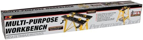 Performance Tool W54025 Portable Folding Workbench and Vise