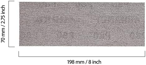 Mirka Abranet Abrasive Sheets 2.75x8 inch Grit 400 10 pcs