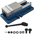 6In x 5.9In CNC Milling Machine Vise Lockdown Bench Vise, Without Base Clamp Vise, High Precision Clamping