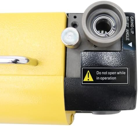 Drill Bits Sharpener,Twist Drill Bit Sharpener for 3-13mm with 100°(90°）-135° Angle Adjustment Portable & Precision Sharpening with 11 Collets 110V 120W (CBN Wheel for HSS)