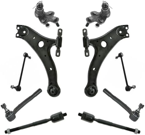 TRQ Front Steering & Suspension Kit Ball Joint Control Arm Sway Bar