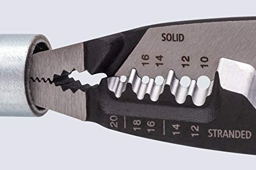 KNIPEX Tools 13 72 8 Forged Wire Stripper,8-Inch,(Pack of 2)