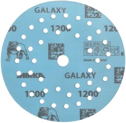 Mirka - Sandpaper - Galaxy Multifit 5 inch 1200 grit 50 Pack