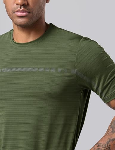 Liberty Imports 5 Pack Men's Active Quick Dry Crew Neck T Shirts