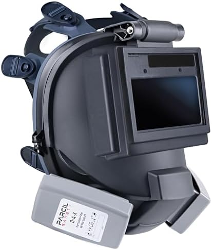 Parcil Distribution WF-101 Auto-Darkening Full Face Welding Respirator Mask